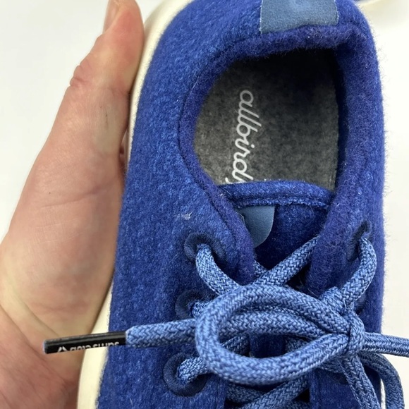 All Birds WR Sam's Club Wool Runners Blue Lace-Up Athletic Shoes Women's US 7 - Picture 8 of 12